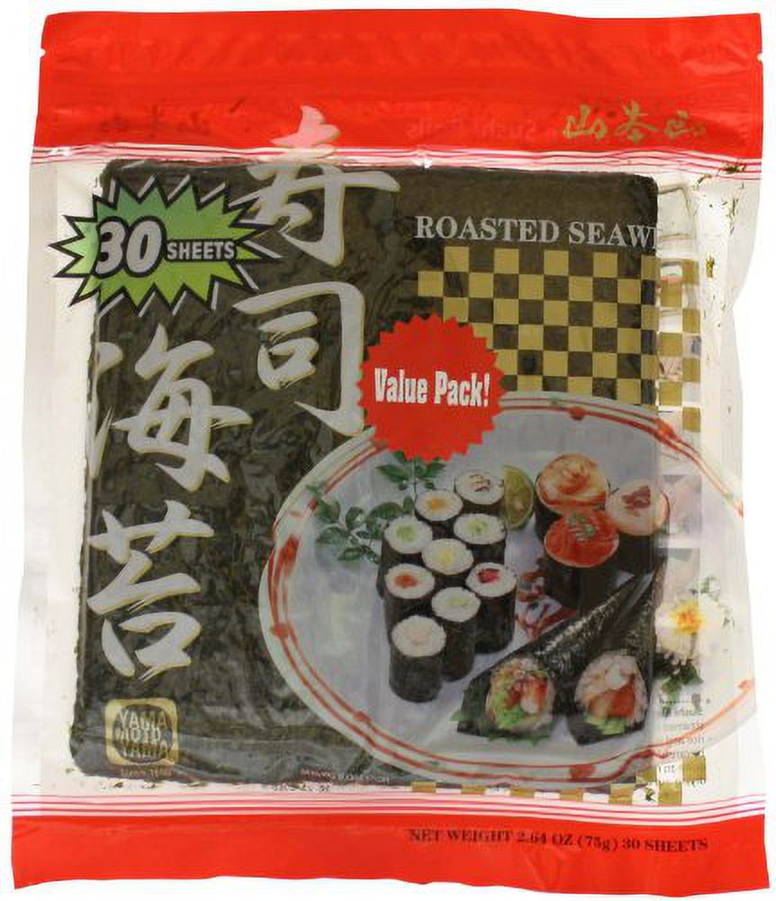 Sushi Nori Sheet (Roasted Seaweed) 30 Sheet Pack