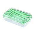 thumbnail image 1 of Sushi Packing Box For Spring Outing Picnic Camping Disposable Bento Bowl For Food Takeaway Fruit, Lightweight 16G Material Square Design With Tight Buckle Leak Proof, 50Pcs, 1 of 7