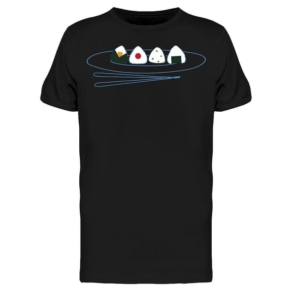 Sushi Plate With Chopsticks Tee Men's -Image by Shutterstock