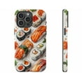 thumbnail image 1 of Sushi Platter iPhone Case Japanese Cuisine Illustration for iPhone 17 16 15 14 13 12 11 Pro Max, 1 of 2
