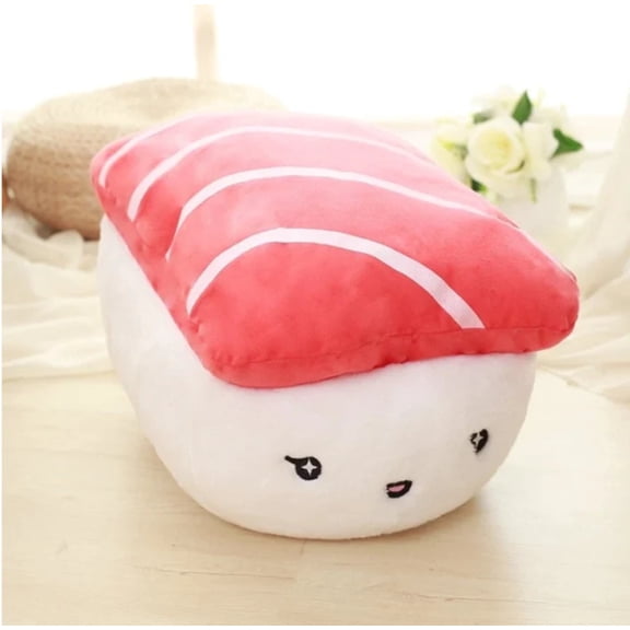 Sushi Rice Shape Stuffed Throw Pillow Cushion Toy