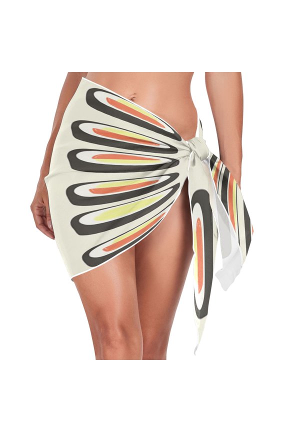 Sushi Rolls Triangle Beach Wrap Women's Swimwear Cover Up Sun Protection Quick Dry Summer Fashion Versatile Use