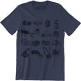 thumbnail image 1 of Sushi Sashimi Nigiri Collage for Restaurant Owner Chef Cooks Craft Trade T-Shirt, 1 of 4