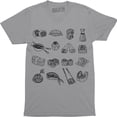 thumbnail image 1 of Sushi Sashimi Nigiri Collage for Restaurant Owner Chef Cooks Craft Trade T-Shirt, 1 of 4