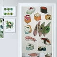 thumbnail image 1 of Sushi Set Door Curtain Nordic Living Room DoorCurtain Porch Partition Curtain Kitchen Rative Half Curtain, 1 of 4