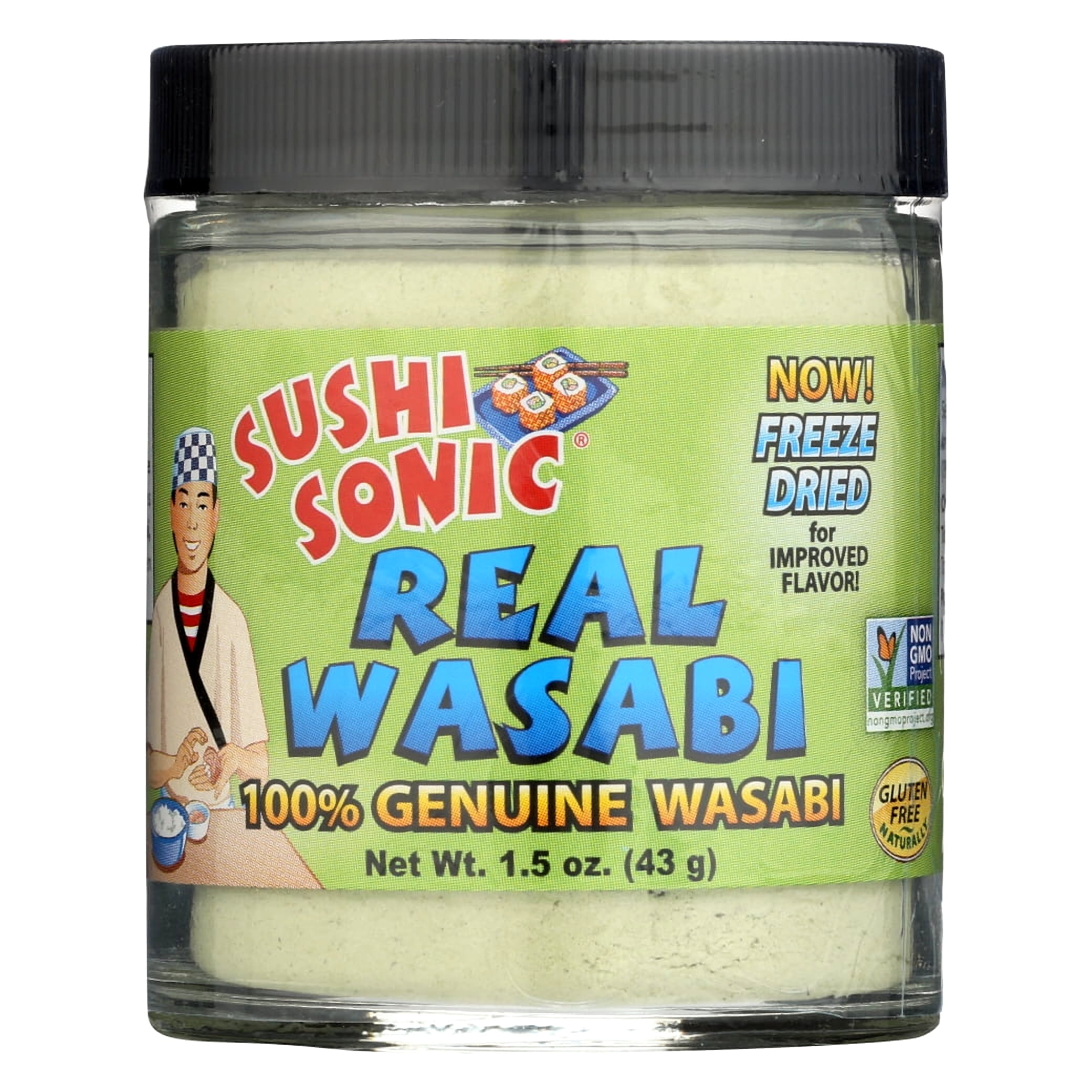 Sushi Sonic Freeze-Dried Real Wasabi, 1.5 oz. - Walmart.com