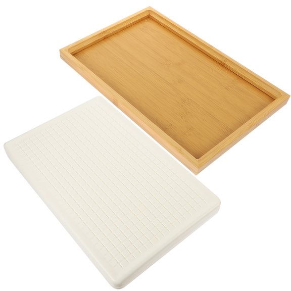 Sushi Tray Ice Pan Salmon Holder Sushi Serving Dish Restaurant Salmon Plate Sashimi Plate Multi-function Sashimi Tray