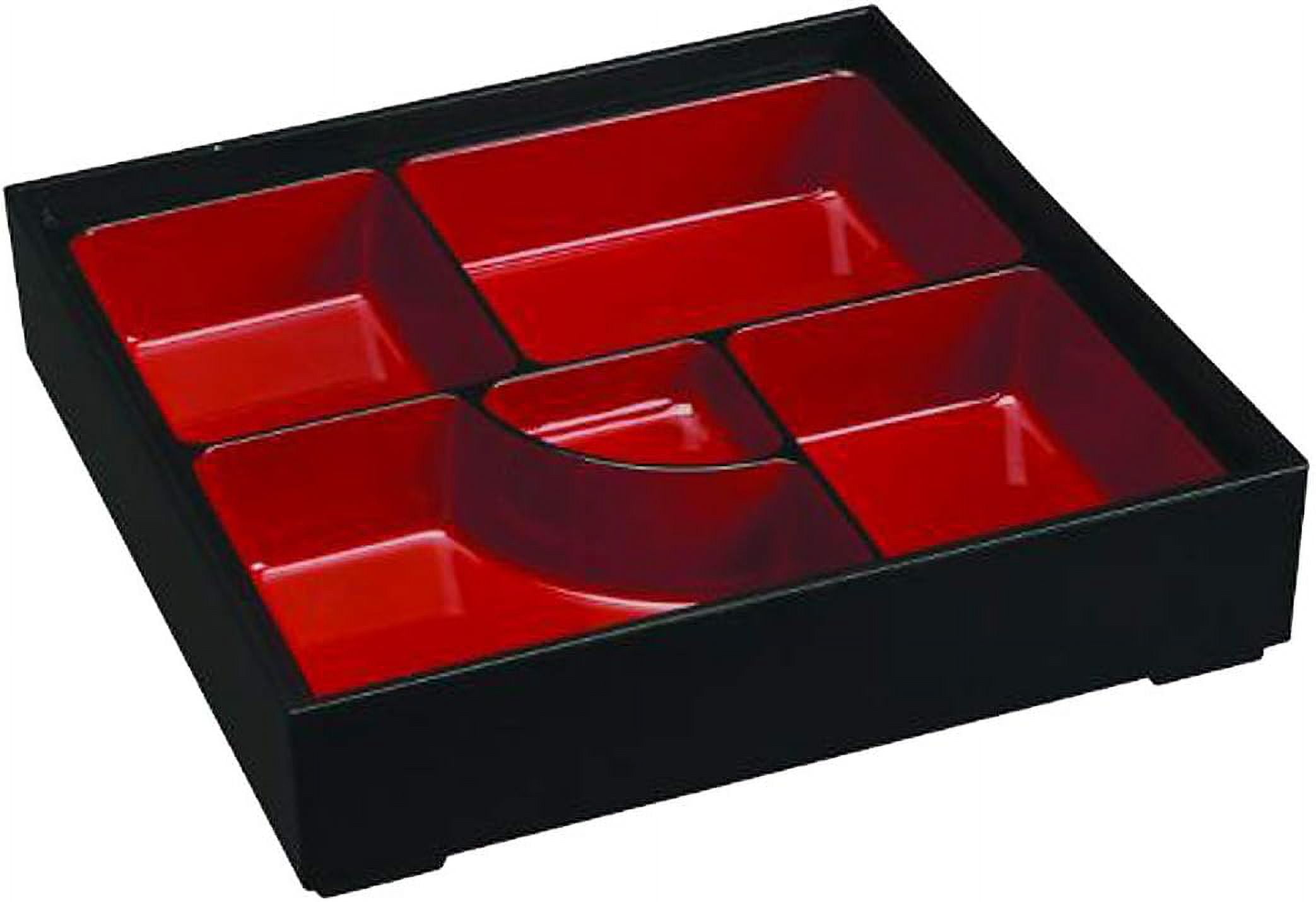 Sushi Tray Lunch Box Bento Box Traditional Plastic Lacquered Box For