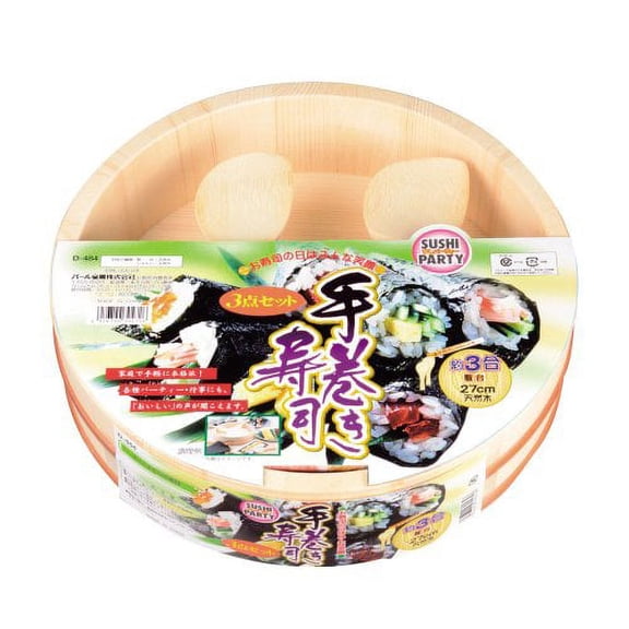 Sushi barrel Hand-rolled sushi 3-piece set Sushi party D-484 D-484