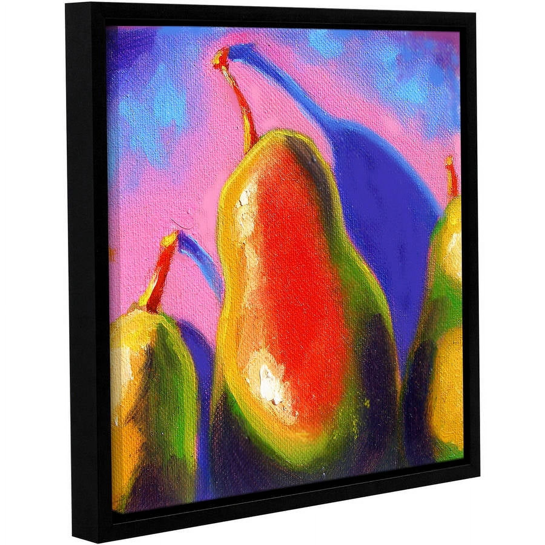 Susi Franco "Pearfect Shadow" Floater-Framed Gallery-Wrapped Canvas
