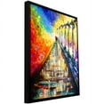 thumbnail image 1 of Susi Franco "Rainy Paris Evening" Floater-Framed Gallery-Wrapped Canvas, 1 of 1