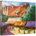 thumbnail image 1 of Susi Franco "Rhone Village Market" Gallery-Wrapped Canvas Wall Art, 1 of 2
