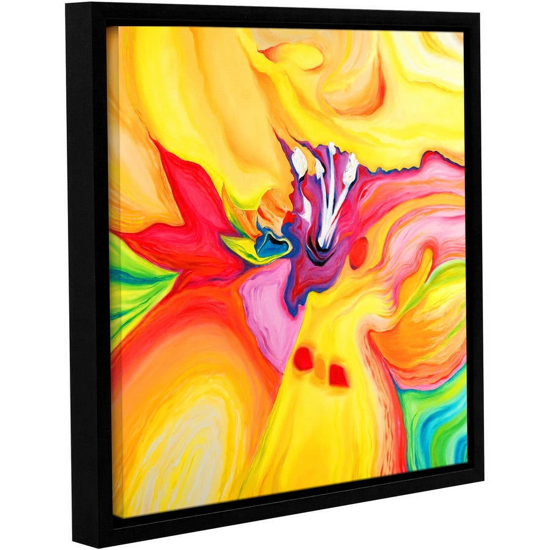 Susi Franco "Secret Life Of Lily" Floater-Framed Gallery-Wrapped Canvas