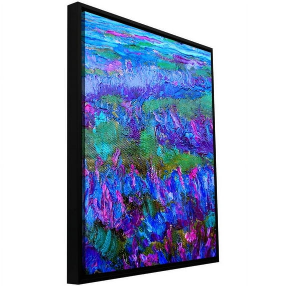 Susi Franco "Staticefying" Floater-Framed Gallery-Wrapped Canvas