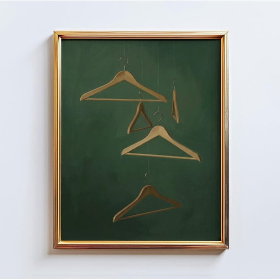 Suspended Form Minimal Fashion Wall Art Home Decor Unframed Paper Print
