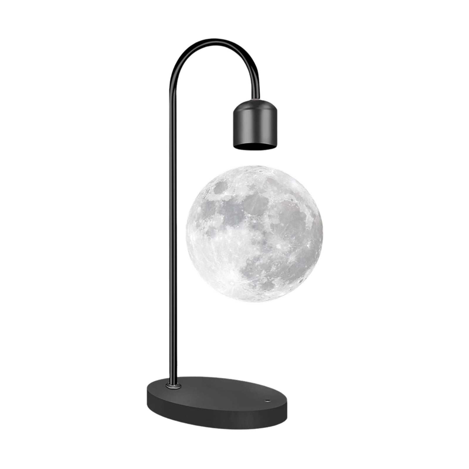 Suspended Moon Light Suspended Black Table LED Night Light Suspended