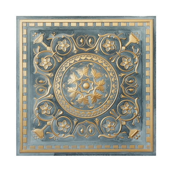 Suspended ceiling tile Interior decorative panel for light luxury restaurant PL83 Smoked gold 10Pcs/pack