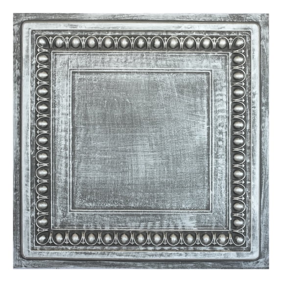 Suspended ceiling tiles Emboss interior wall panel for living room PL06 Antique tin 10Pcs/pack