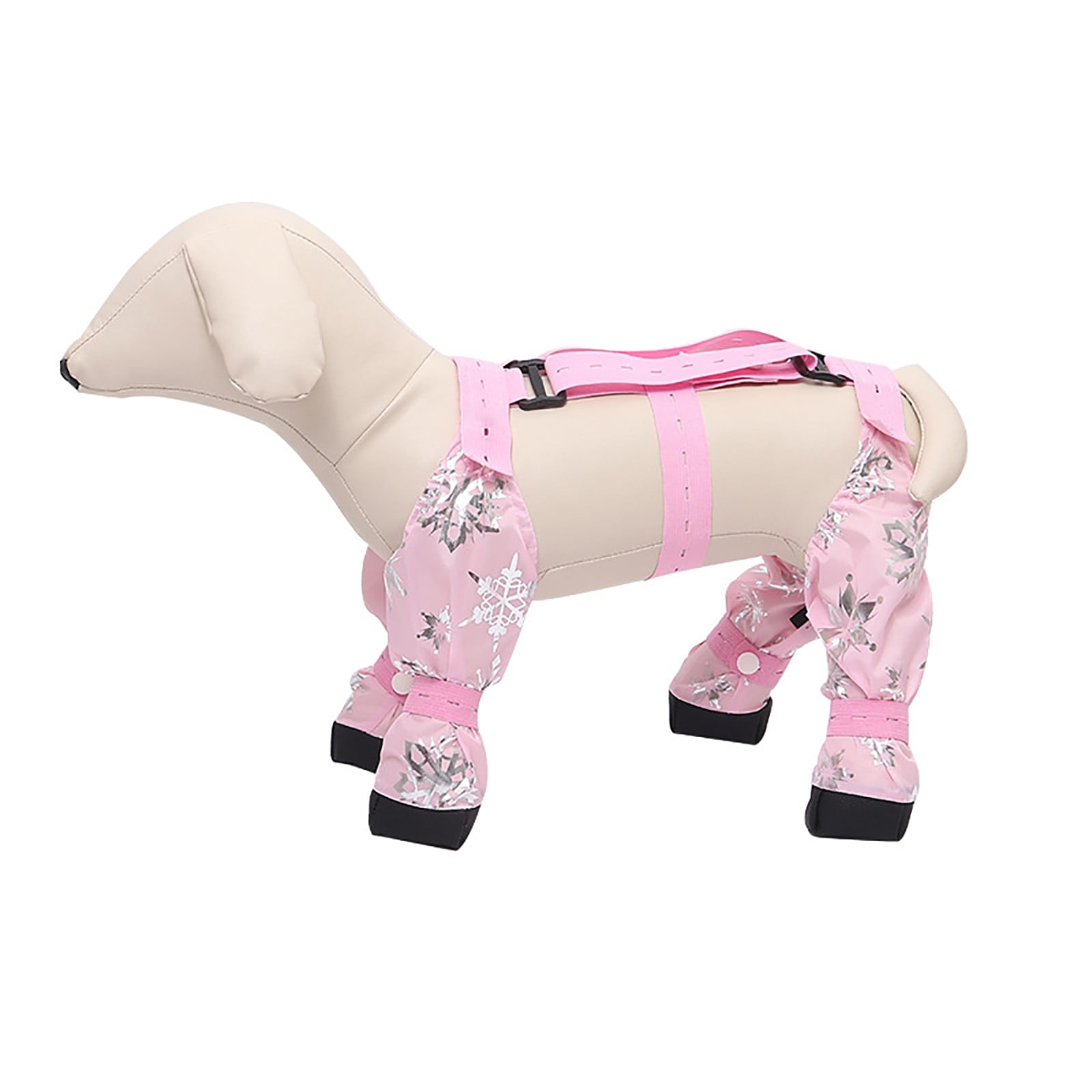 Suspender Boots for Dogs, Dog Paw Boot Leggings, Waterproof Dog Boots