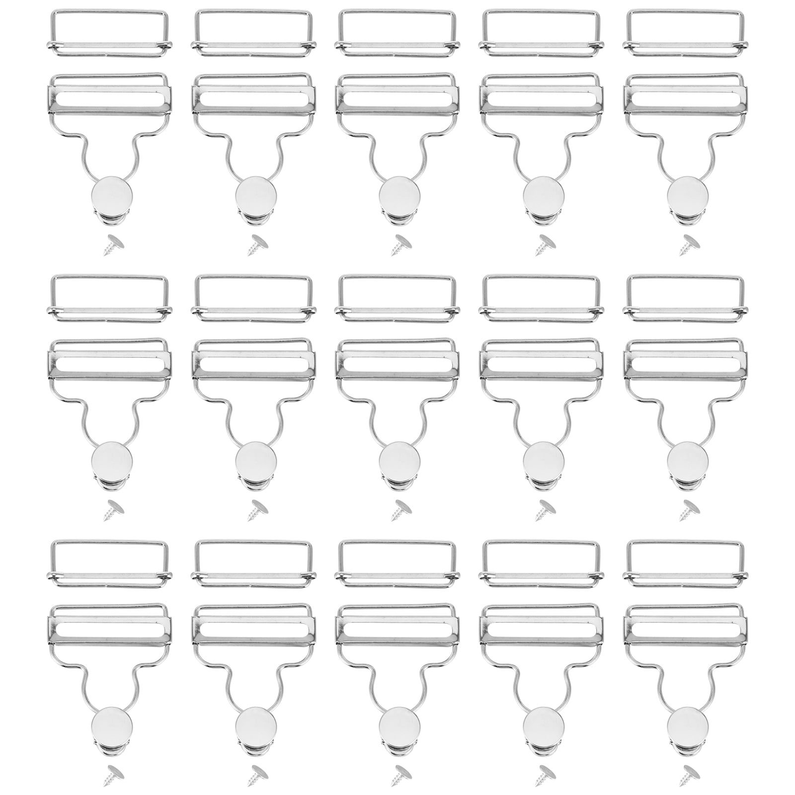 Suspender Pants Button Replacement Buckles for Backpacks Overalls