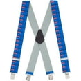 thumbnail image 1 of Suspender Store Australian Flag Suspenders - 2-Inch Wide Elastic - Clip - 3 Sizes, 1 of 4