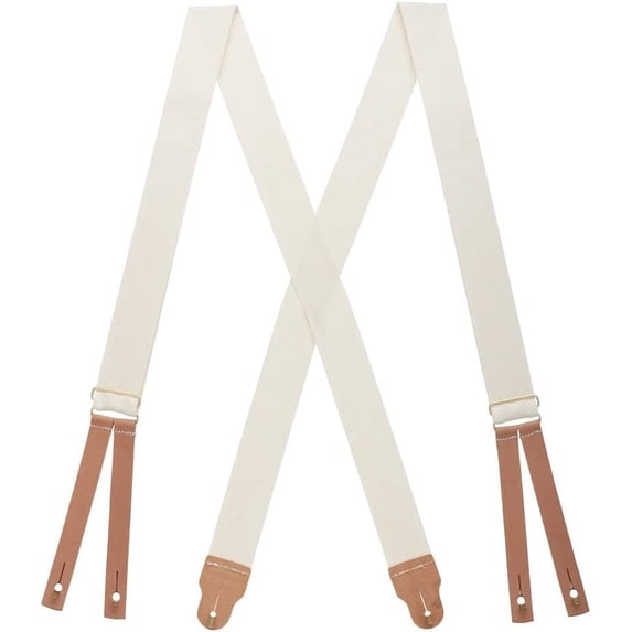 Suspender Store Civil War Replica Suspenders - Cotton Straps - Button - 4 Colors & 2 Sizes