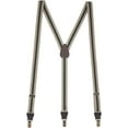 thumbnail image 1 of Suspender Store Dressy Striped Suspenders - 1-Inch Wide Elastic - Y-Back - Clip - 6 Colors & 3 Sizes, 1 of 4