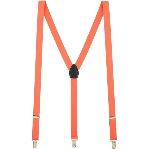 Suspender Store Kids' 1-Inch Wide Y-Back Elastic Suspenders - Clip - Many Beautiful Colors & 2 Sizes