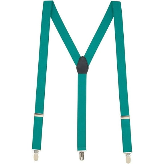 Suspender Store Kids' 1-Inch Wide Y-Back Elastic Suspenders - Clip - Many Beautiful Colors & 2 Sizes