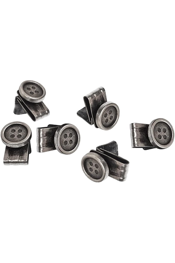 Suspender Store No-Sew EZ-Buttons movable - Set of 6 One Size