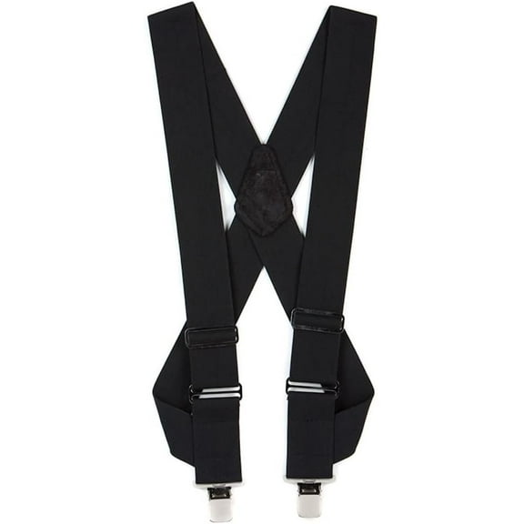 Suspender Store Side-Clip Trucker Suspenders - 2-Inch Wide Elastic - Gator Clip - 3 Colors & 4 Sizes Including Big & Tall
