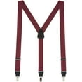 thumbnail image 1 of SuspenderStore 1.25-Inch Elastic Y-Back Suspenders - Small Pin Clip - Many Colors & 3 Sizes, 1 of 4