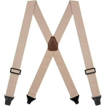 SuspenderStore Airport Friendly Suspenders - Designed With Our Buzznot Clip - 4 Sizes & 6 Colors!