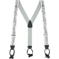 thumbnail image 1 of SuspenderStore Beethoven'S Fifth Suspenders - 1.5-Inch Wide Elastic - Button - 3 Sizes, 1 of 4