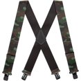 thumbnail image 1 of SuspenderStore Camo Suspenders - 2-Inch Wide Elastic - Clip - 6 Patterns & 3 Sizes, 1 of 4