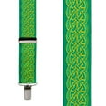 thumbnail image 1 of SuspenderStore Celtic Scroll Suspenders - 1.5-Inch Wide Elastic - Clip - 3 Sizes, 1 of 4