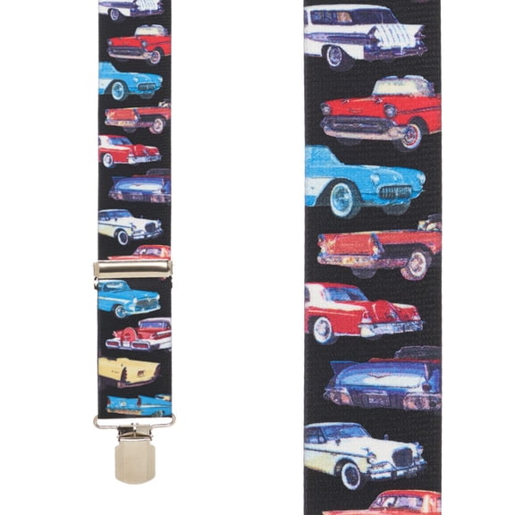 SuspenderStore Class Of 57 Suspenders - 2-Inch Wide Elastic - Pin Clip - 4 Sizes