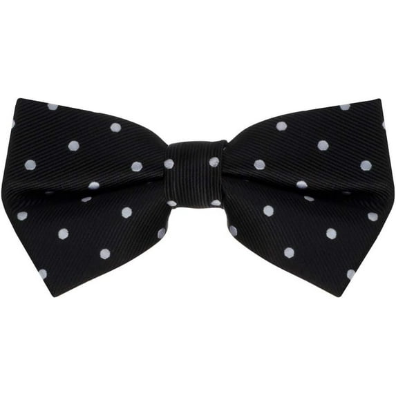 Oxford Kent by SuspenderStore Classic Polka Dots Adult Bow Ties - Microfiber Twill - 5 Colors