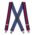 thumbnail image 1 of SuspenderStore Classic Solid Color Suspenders - 2-Inch Wide Elastic - Gator Clip - 15 Colors & 4 Sizes, 1 of 4