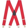 thumbnail image 1 of SuspenderStore Classic Solid Color Suspenders - 2-Inch Wide Elastic - Pin Clip - 4 Sizes, 1 of 4