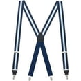 thumbnail image 1 of SuspenderStore Dressy Striped Grosgrain Suspenders- 1.38-Inch Wide - Clip - 9 Colors & 2 Sizes, 1 of 4