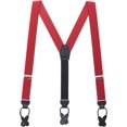 thumbnail image 1 of SuspenderStore Elegant Silk Suspenders - 1.38-Inch Wide - Button - 14 Colors & 2 Sizes, 1 of 4