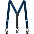 thumbnail image 1 of SuspenderStore Elegant Silk Suspenders - 1.38-Inch Wide - Button - 14 Colors & 2 Sizes, 1 of 4
