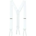thumbnail image 1 of SuspenderStore Elegant Silk Suspenders - 1.38-Inch Wide - Runner End Button - 14 Colors & 2 Sizes, 1 of 4