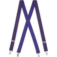 thumbnail image 1 of SuspenderStore Glitter Suspenders - 1.25-Inch Wide Elastic - Clip - 2 Sizes, 7 Colors, 1 of 4