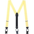 thumbnail image 1 of SuspenderStore Grosgrain Solid Color Suspenders -1.38-Inch Wide - Button - 2 Sizes, Array Of Beautiful Colors, 1 of 4