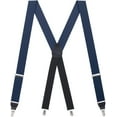 thumbnail image 1 of SuspenderStore Grosgrain Solid Color Suspenders - Drop Clip Attachment - 2 Sizes, Array Of Beautiful Colors, 1 of 4