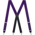 thumbnail image 1 of SuspenderStore Grosgrain Solid Color Suspenders - Drop Clip Attachment - 2 Sizes, Array Of Beautiful Colors, 1 of 4