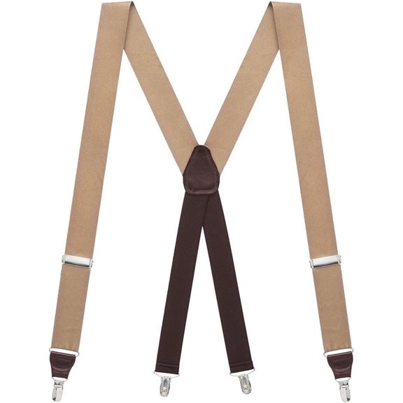 SuspenderStore Grosgrain Solid Color Suspenders - Drop Clip Attachment - 2 Sizes, Array Of Beautiful Colors