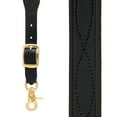 thumbnail image 1 of SuspenderStore Handcrafted Chain Stitch Leather Suspenders - 1.5-In Wide - Trigger Snap, 1 of 4